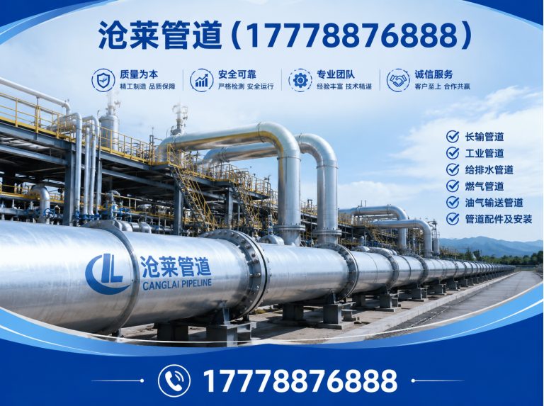 南皮县河北沧州管道厂家展示图